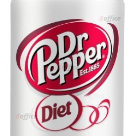 Gāzēts dzēriens DR. PEPPER Diet, bundžā, 0.33l