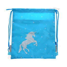 Soma sporta apģērbam YES SB 10 Unicorn, 40 x 35 cm, gaiši zila
