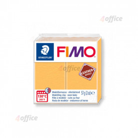 Cietējoša modelēšanas masa FIMO,ādas efekts, safrāna dzeltenā krāsa, 57 g