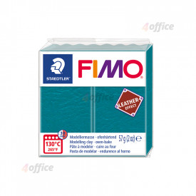 Cietējoša modelēšanas masa FIMO,ādas efekts,  lagūnas krāsa, 57 g