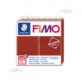 Cietējoša modelēšanas masa FIMO,ādas efekts, rūsas krāsa, 57 g