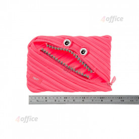 Penālis ZIPIT Grillz Monster Jumbo Pouch, ZTMJ GR DY, rozā krāsā