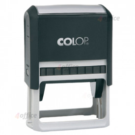 Zīmogs COLOP Printer 54, melns korpuss, zils spilventiņš