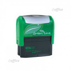 Zīmogs COLOP Printer 40N Green Line, melns spilventiņš