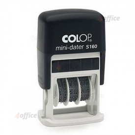 Zīmogs COLOP Datumu numerators S160 Mini Dater 03(ciparu), bez krāsas spilventiņš