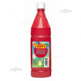 Guaša pudelē JOVI 1000 ml sarkana (vermiljons)