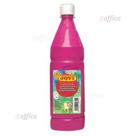 Guaša krāsa pudelē JOVI 1000 ml rozā (magenta)