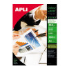 Papīrs APLI Colour Laser Glossy A4 210g/m2, divpusīgs, 100 loksnes/iepakojumā