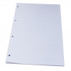 Papīra bloks ABC JUMS, A4 formāts, 50 lapas, rūtiņu, bez vāka. 60 g/m2