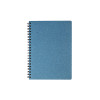 Klade   planotājs TIMER ar spirāli, A5 formāts, 224 lapas, rūtiņu, kartona vāki, zilā krāsā