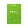 Bloknots magnētiskais TESLA AMAZING, A4 formāts, zaļā krāsā, 50 lapas