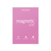 Bloknots magnētiskais TESLA AMAZING, A3 formāts, rozā krāsā, 50 lapas