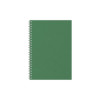 Klade   planotājs TIMER ar spirāli, A5 formāts, punktotas lapas, zaļā krāsā