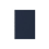 Klade   planotājs TIMER ar spirāli, A5 formāts, punktotas lapas, tumši zilā krāsā