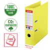 Mape reģistrs ESSELTE No1 CO2 Neutral, A4, kartons, 75 mm, dzeltenā krāsā