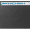 Galda segums DURABLE ar plēvi un kalendāru, 52x65cm, melns