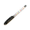 Lodīšu pildspalva CLARO JAZZ 0.7 mm krāsains korpuss, melna tinte, 1 gab/blisterī