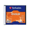 Kompaktdisks Verbatim DVD R 4.7GB 16x, AZO, slim