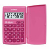 Skolas kalkulators CASIO LC 401, 120 x 152 x 7 mm, rozā