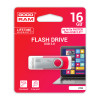 Atmiņa USB 3.0 GOODRAM UTS3 16GB, sarkanā krāsa