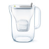 Ūdens filtrēšanas krūka BRITA Style 2.4L, pelēka, ar ūdens filtra kārtridžu MAXTRA