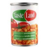 Pupiņas baltās tomātu mērce TASTE LAND, 400g/240 g