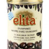 Melnās olīvas bez kauliņiem ELITA, 425g/200g