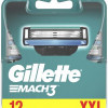 Gillette Mach3 kasetes 12 gab.