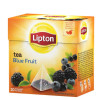 Augļu tēja LIPTON Blue Fruit, piramīdas, 20gab